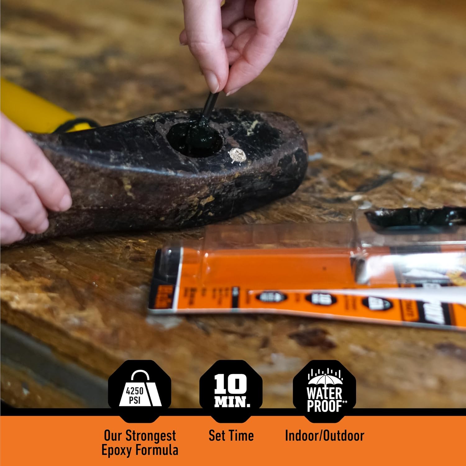 Gorilla Epoxy Ultimate 10-Minute Set for Powerful Bonds