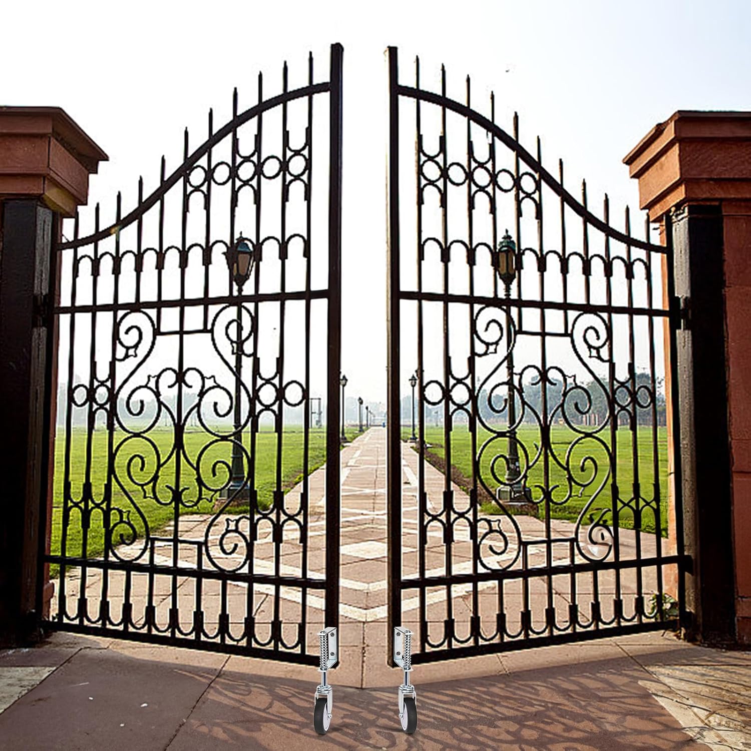 Heavy-Duty 220 lbs Capacity Easy to Use Gate Casters
