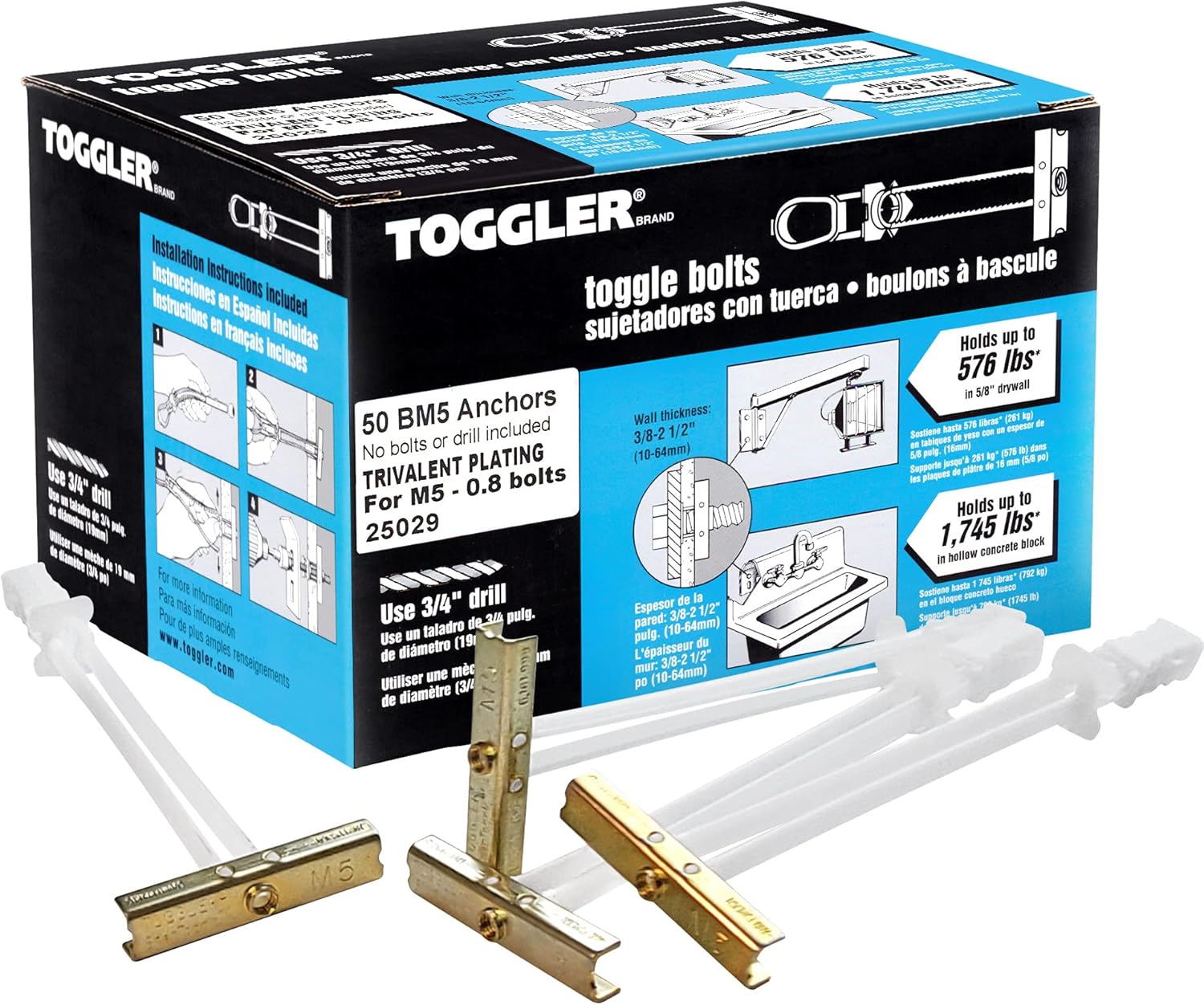 TOGGLER SNAPTOGGLE BM5 Easily Secure