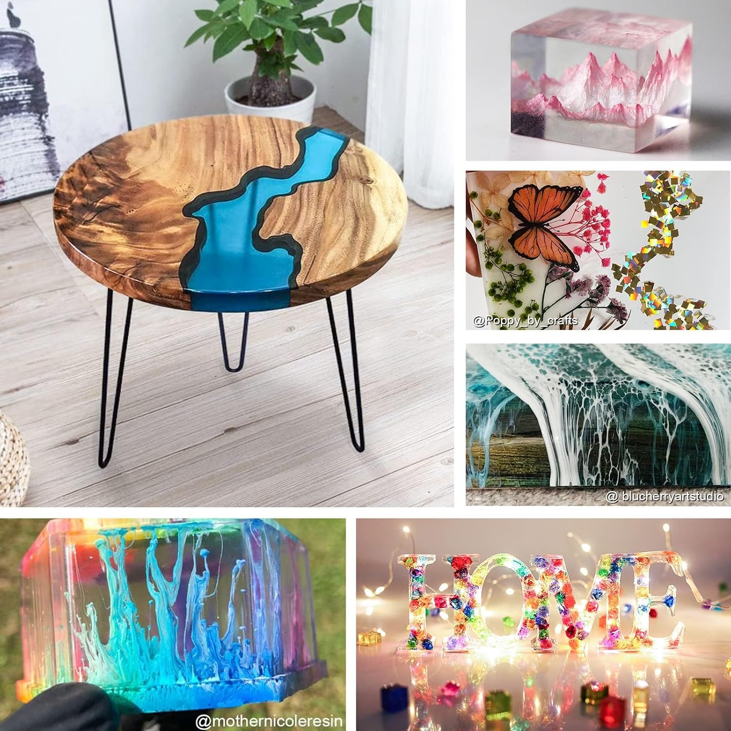 Crystally Clear Epoxy Resin for Crafters and Creators