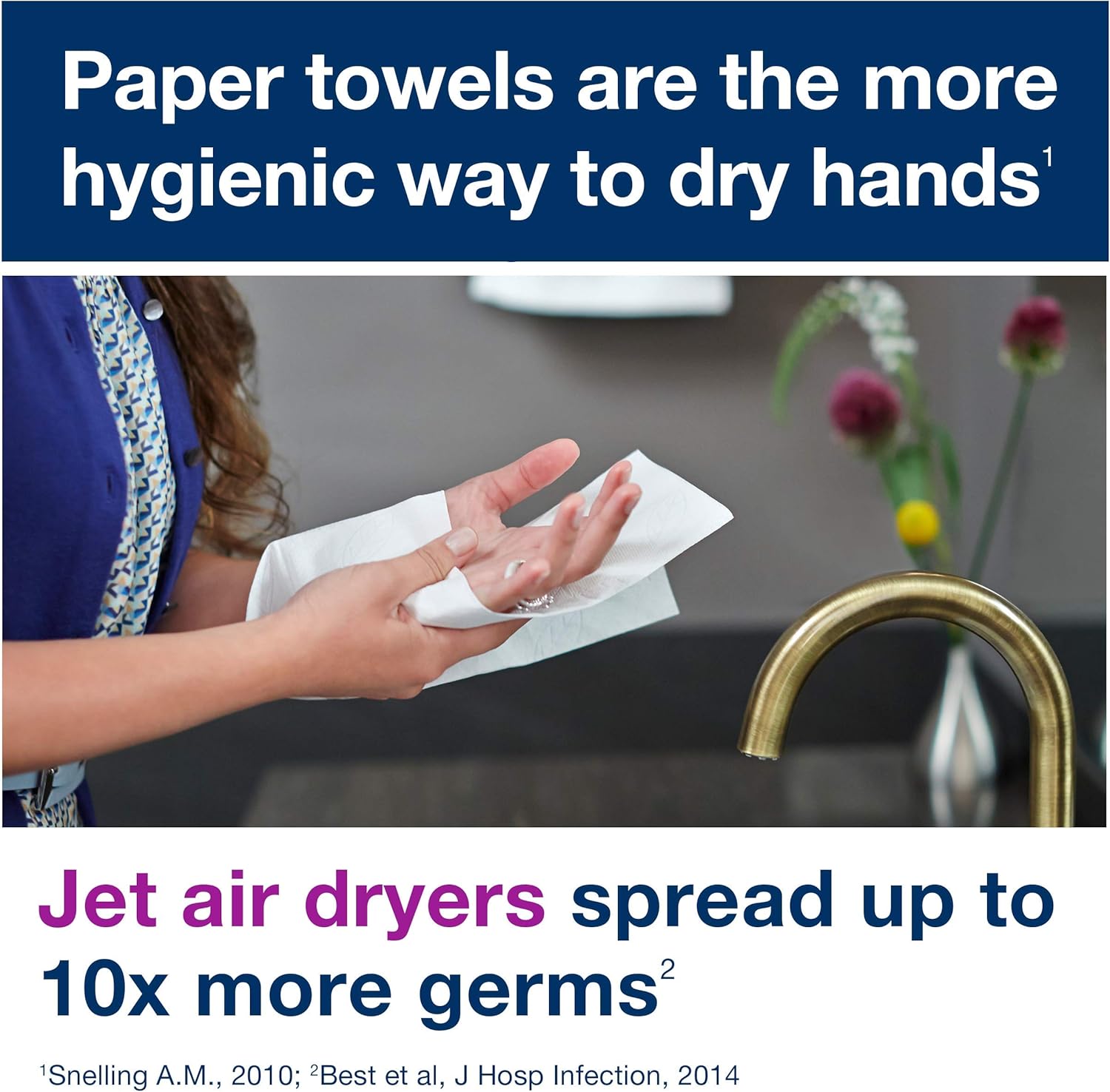 Effortlessly Clean with Tork Multifold Hand Towel