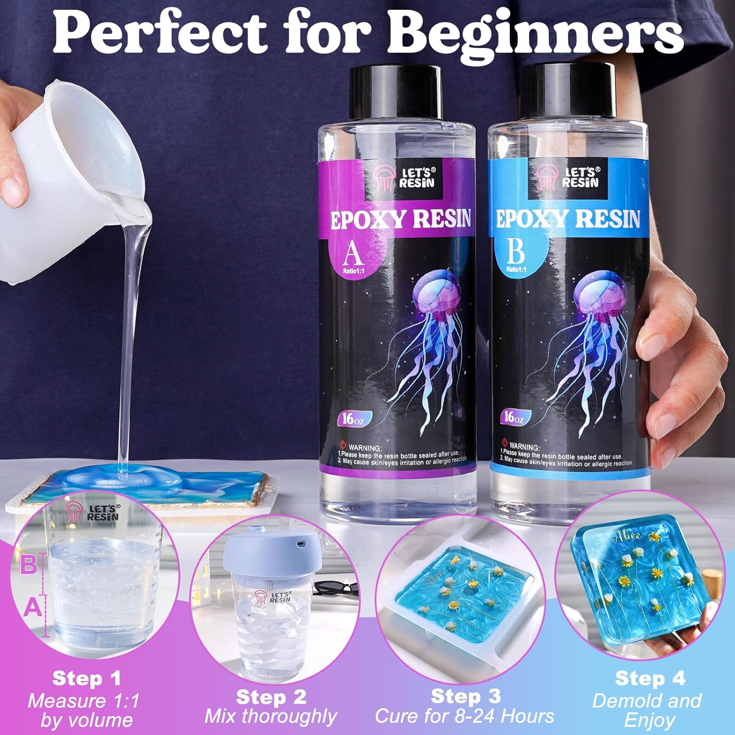 Crystally Clear Epoxy Resin for Crafters and Creators