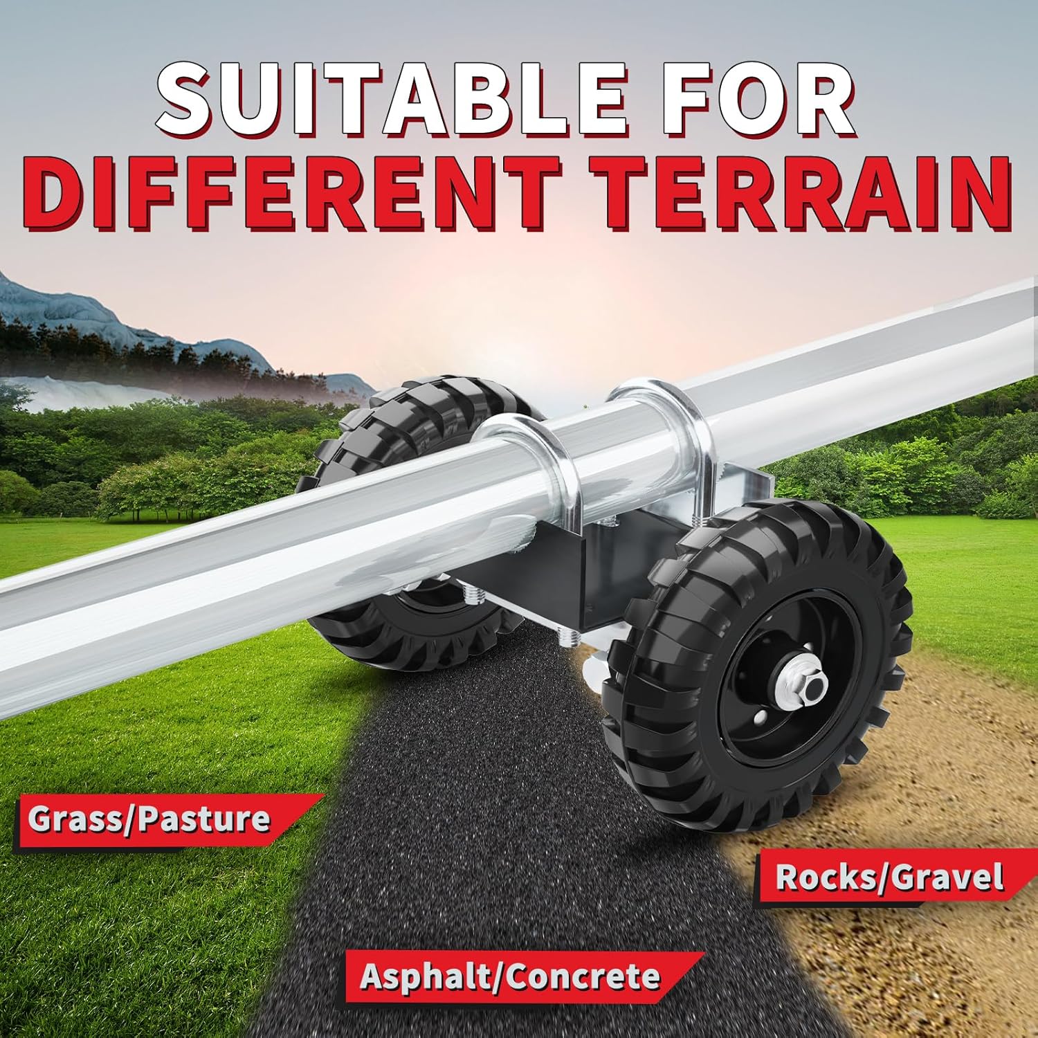 Durable Rolling Gate Carrier - Heavy Duty