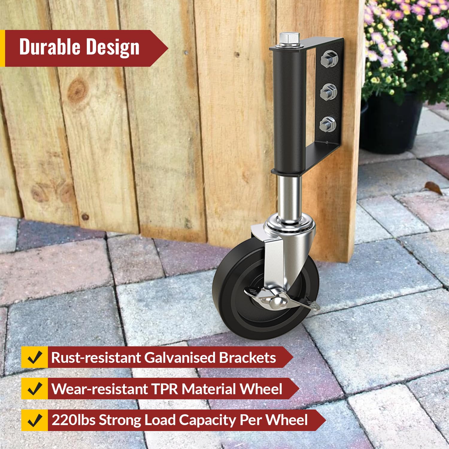 HOLKIE Heavy Duty Gate Wheels