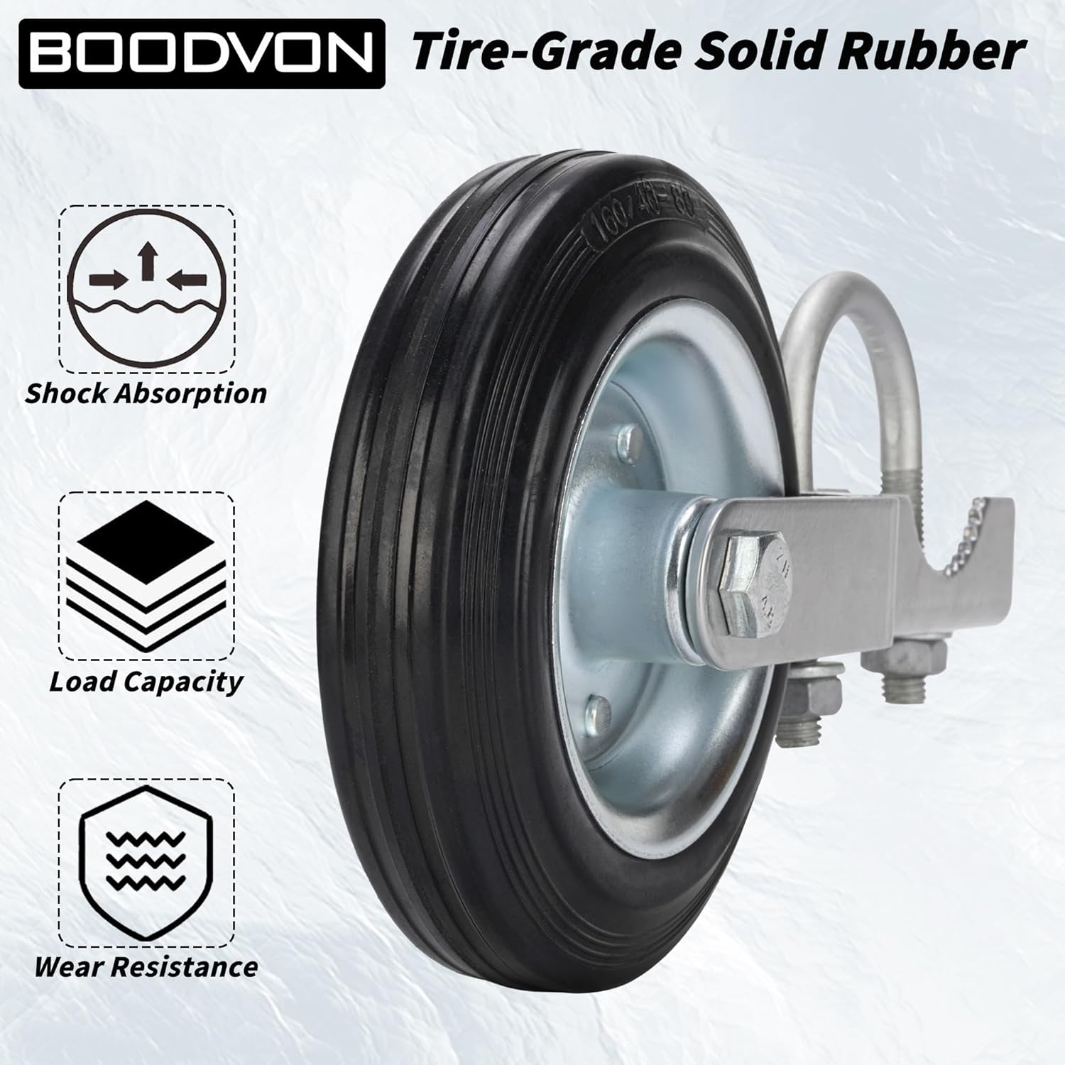 BOODVON Gate Wheel Caster Kit