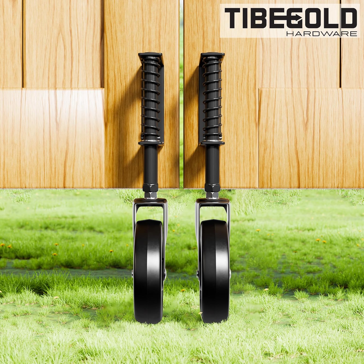 TIBEGOLD 5 Spring-Loaded Gate Caster Durable and Versatile Outdoor Solution
