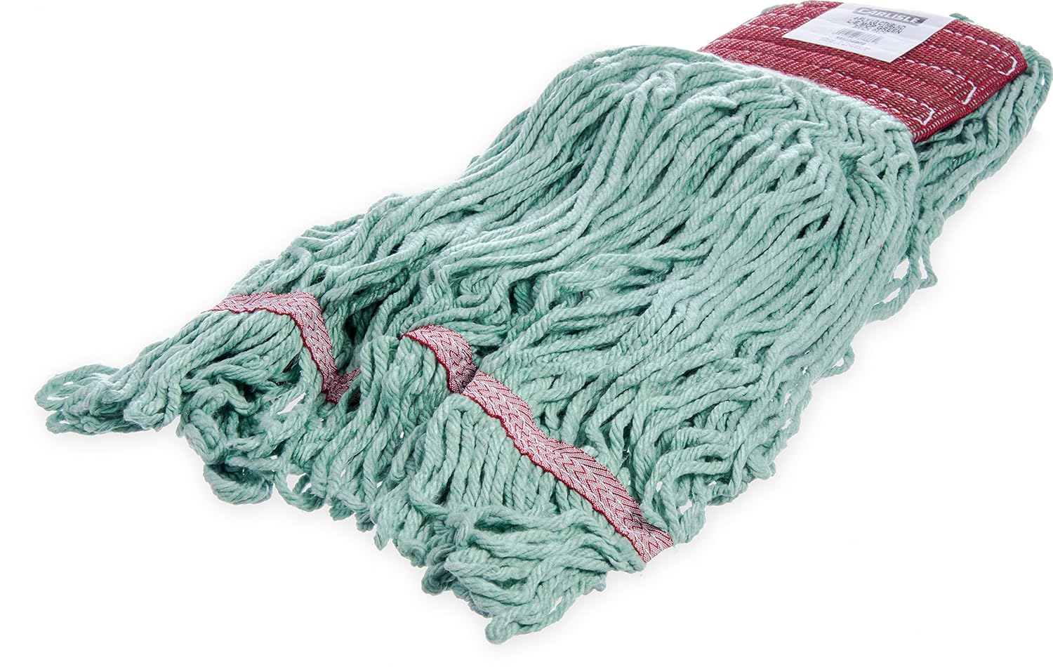 Carlisle FoodService 12-Piece Mopped Heads Large Green