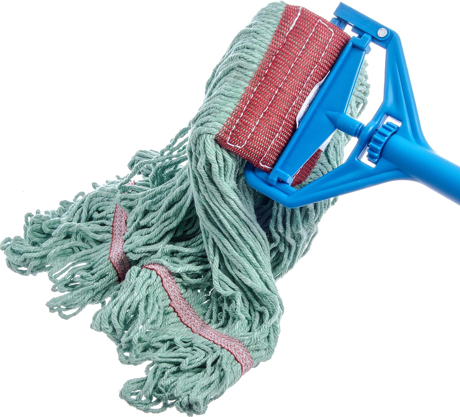 Carlisle FoodService 12-Piece Mopped Heads Large Green