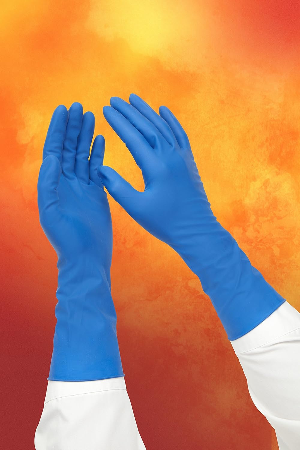 Adenna Nitrile Latex Exam Gloves Anti-Pollution Durable for Medical Industrial Use