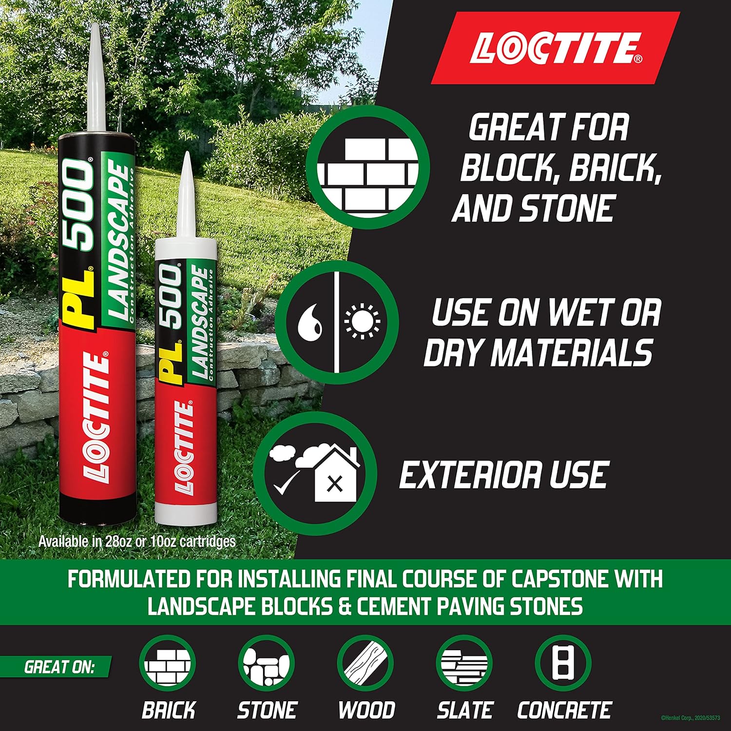 Secure Your Landscape with Loctite PL 500