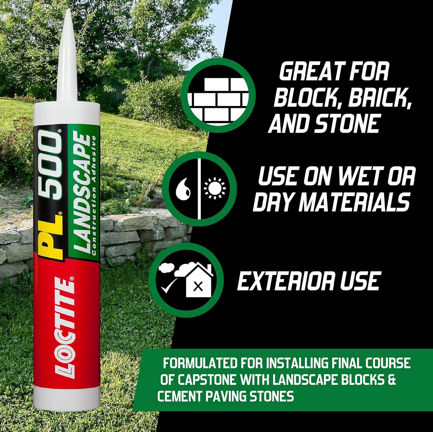 Secure Your Landscape with Loctite PL 500