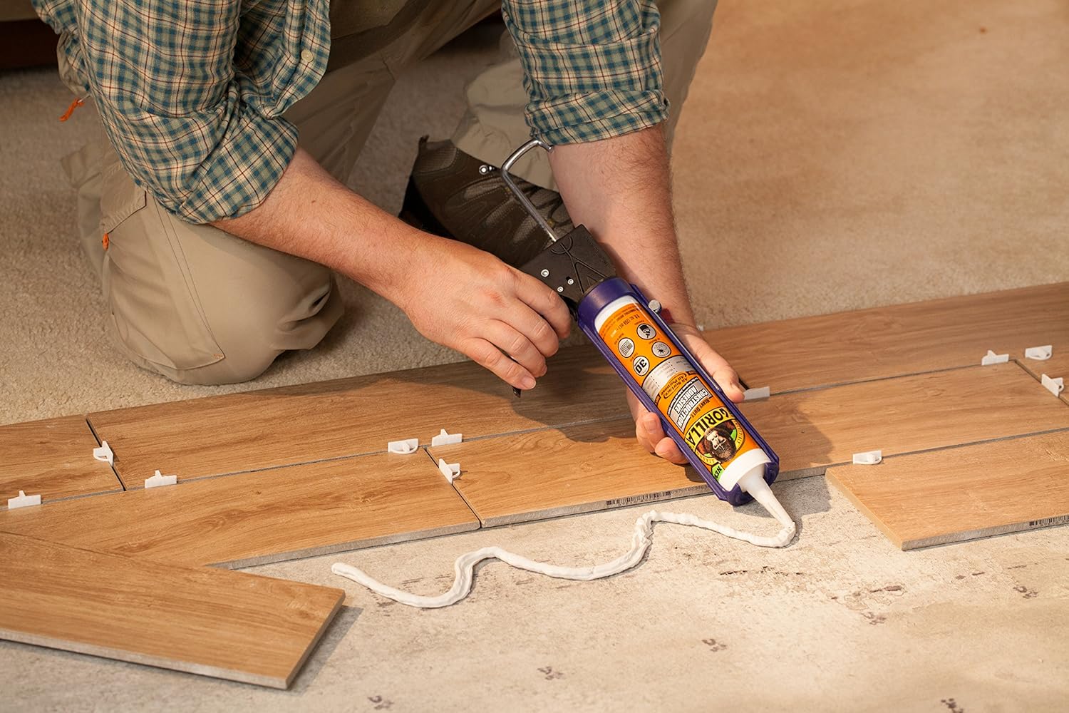 Gorilla Heavy-Duty Construction Adhesive 9-Ounce Pack of 1