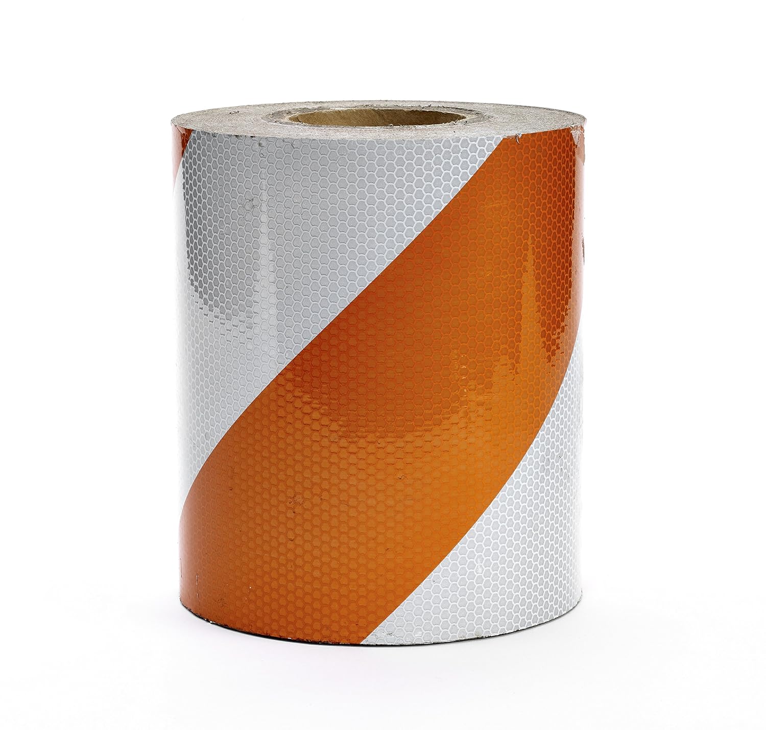 Durable Orange Barricade Tape with Reflective Stripe