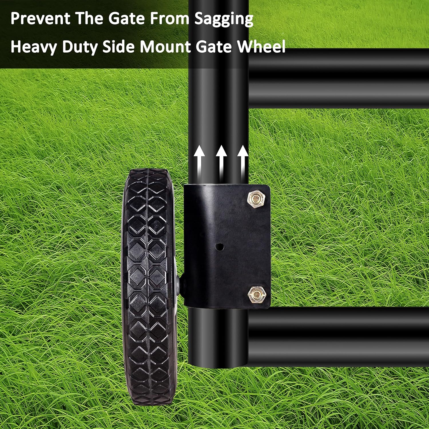 Real Fancy 8-Inch Heavy Duty Gate Wheel